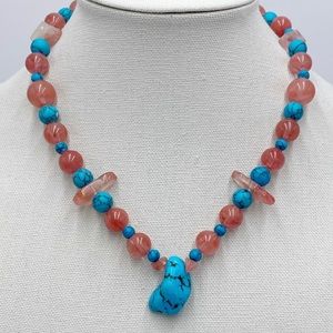 Artisan Made Natural Stone Necklace